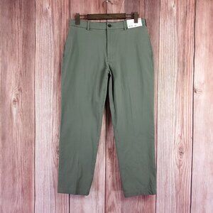 NWT Uniqlo Mens Size Medium Smart Ankle Pants Olive
